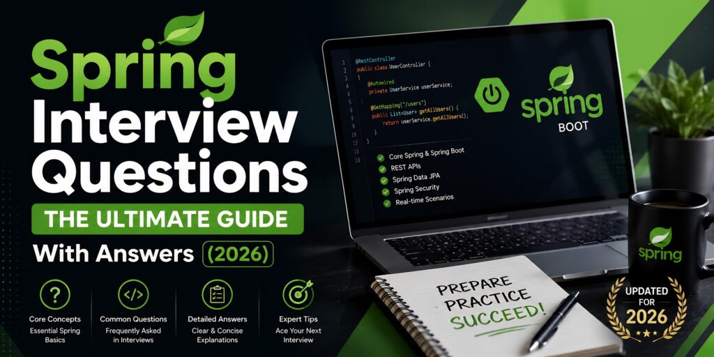 Spring Interview Questions: The Ultimate Guide With Answers (2026)